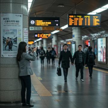 전문조사원이 보안사항을 점검합니다.